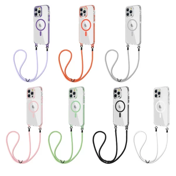 Чехол Screen Geeks Cord Magsafe Apple iPhone 12 [White]
